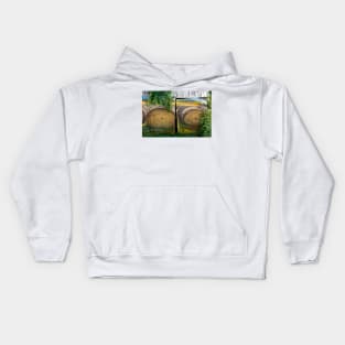 Barn Doors Art Kids Hoodie